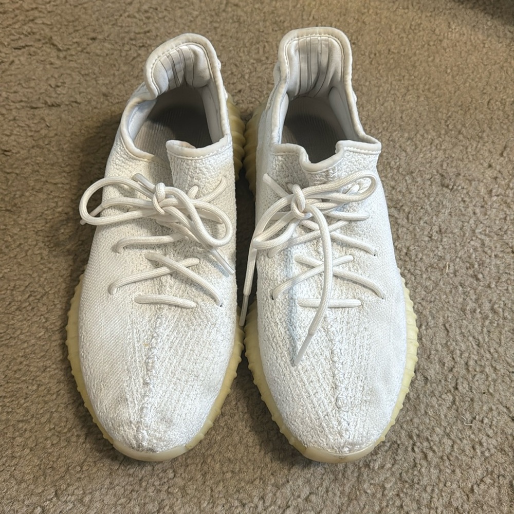 Authentic Triple White Yeezy Sneakers Boost 350